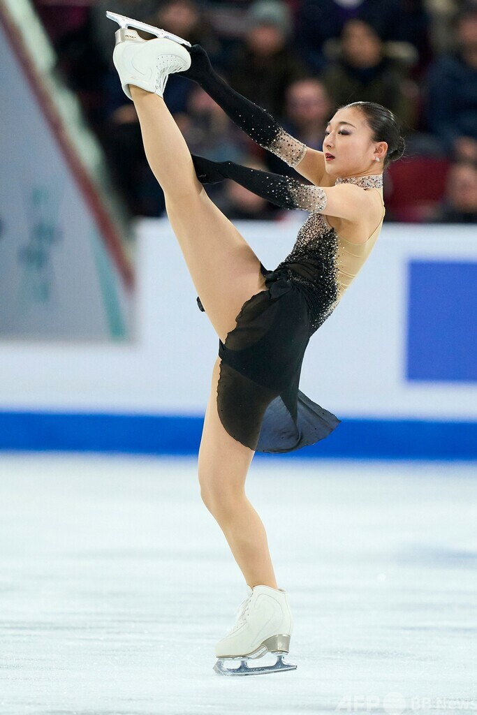 坂本花織が大会3連覇 SP4位から逆転優勝 世界フィギュア