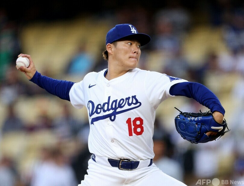 山本が8回2失点の好投で4勝目、大谷は無安打