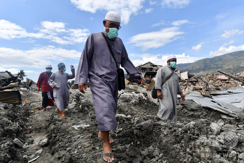 スラウェシ島地震・津波、死者1944人に 犠牲者数さらに増加か