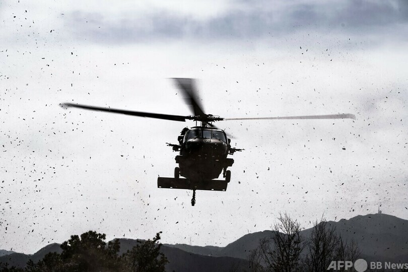 米軍ヘリ同士が衝突・墜落、9人全員死亡 ケンタッキー州