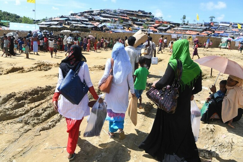 国連、ロヒンギャ難民65万人にコレラ予防接種へ 過去最大規模