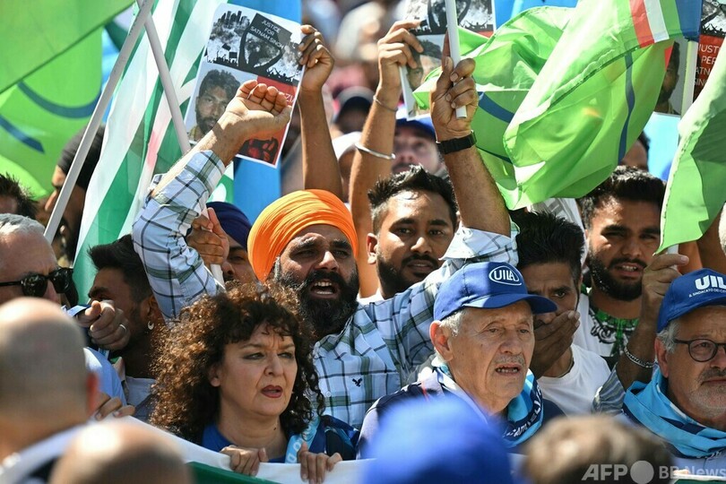 腕切断のインド人労働者遺棄致死 雇用主を殺人容疑で逮捕 伊