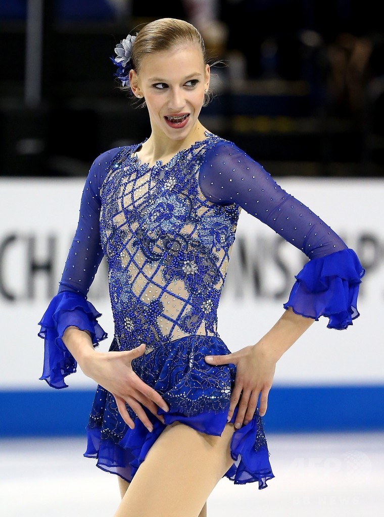 ワグナーが女子SPで首位、フィギュア全米選手権