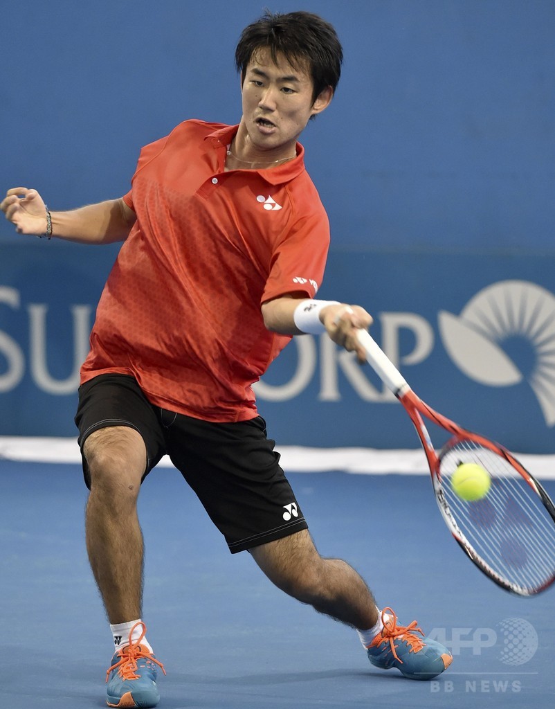 西岡、フルセットまで粘るも初戦敗退 ブリスベーン国際