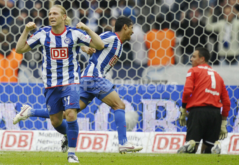 ヘルタ ボルフスブルクと引き分ける