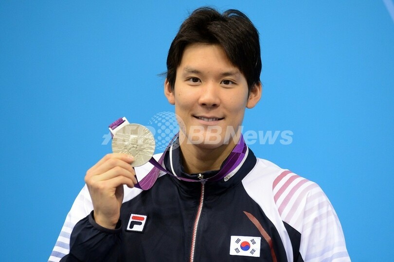 孫楊が男子400メートル自由形で金メダル