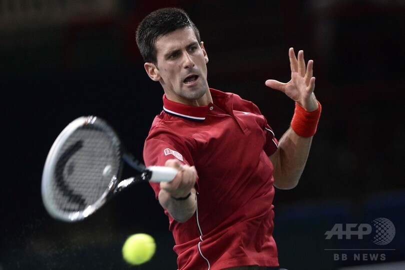ジョコビッチ、地元出身のモンフィス下し8強 パリ・マスターズ