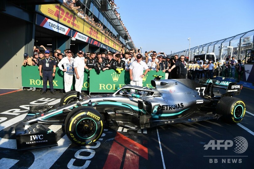 ボッタスが開幕戦オーストラリアGPを制覇、王者ハミルトンに大差