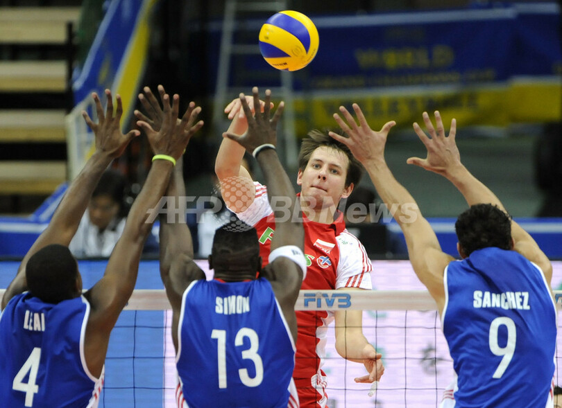 日本男子、3-1でエジプトに勝利 グラチャンバレー