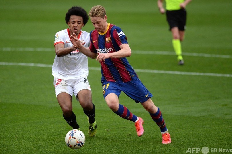 バルサが敵地でセビージャに勝利、首位と暫定勝ち点2差