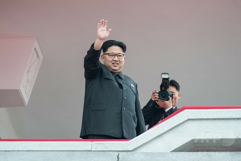 北朝鮮、党大会閉会 大規模パレードに金正恩氏