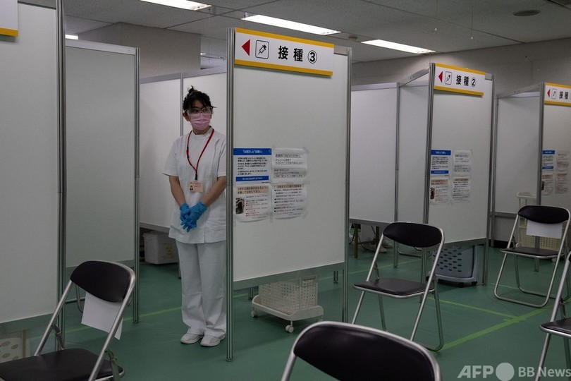 日本初のワクチン大規模接種会場が開設 五輪開幕まで2か月