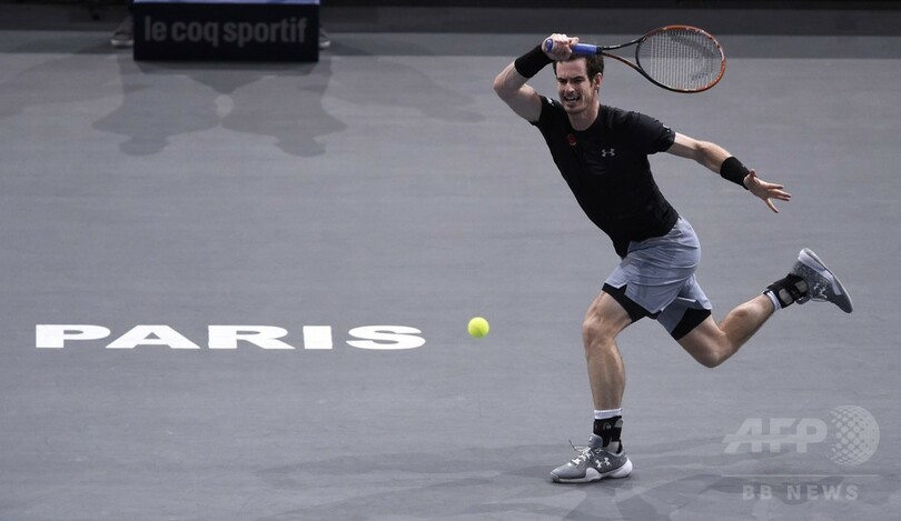 マレーがゴフィン下し8強入り、デ杯決勝の前哨戦制す パリ・マスターズ