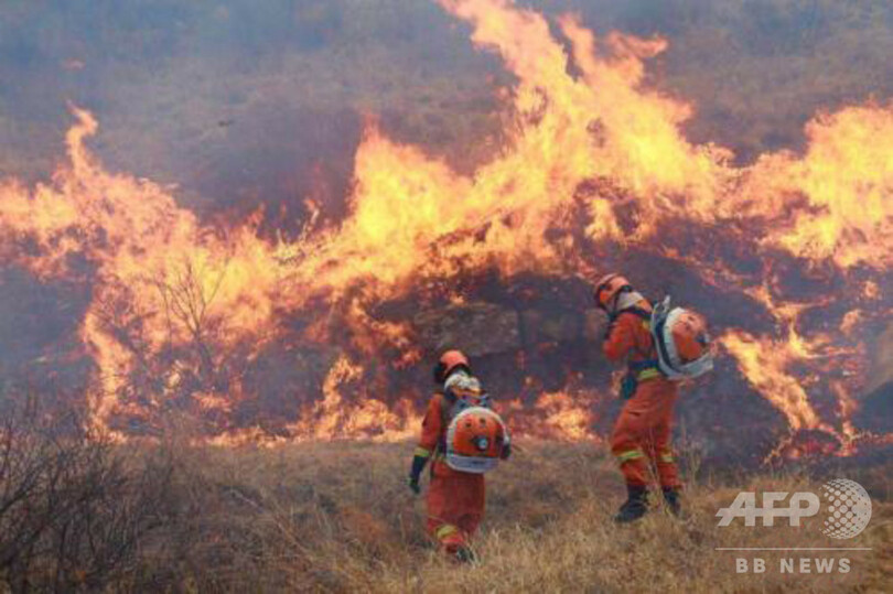 中国気象局、森林火災の恐れ高まり「赤色」警報発表 北京市北部など乾燥続く