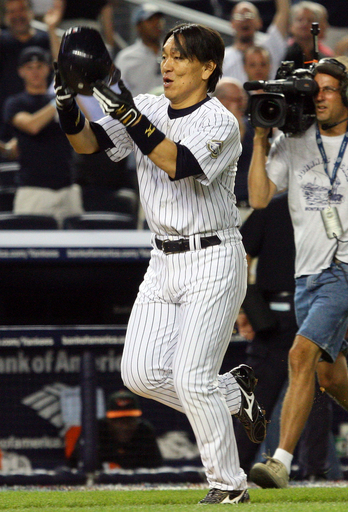 松井秀樹サイン入りユニフォーム　ニューヨーク・ヤンキース 田中将大 直筆サイン入りヤンキースホームユニフォーム – AuthentiCo.