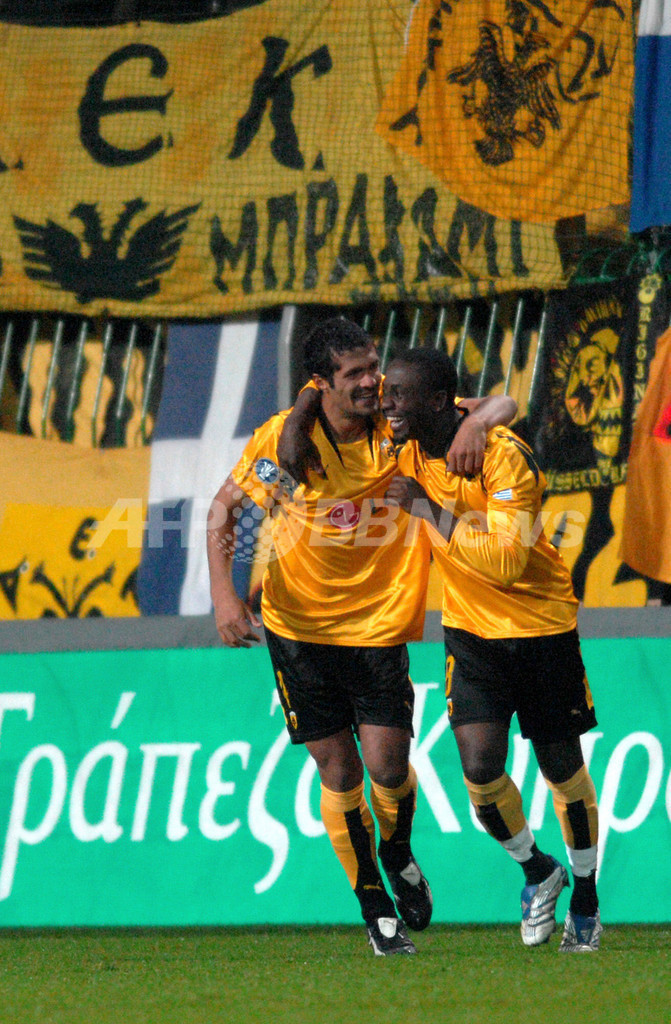 AEKアテネ アウェーでムラダー・ボレスラフに勝利 写真5枚 国際ニュース：AFPBB News