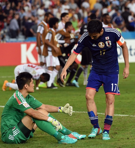 日本 Pk戦でuaeに屈し準々決勝敗退 アジアカップ 写真25枚 国際ニュース Afpbb News