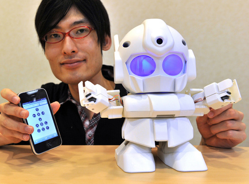 人型ロボット「ラピロ」、Raspberry Pi組み込み可能 写真7枚 国際