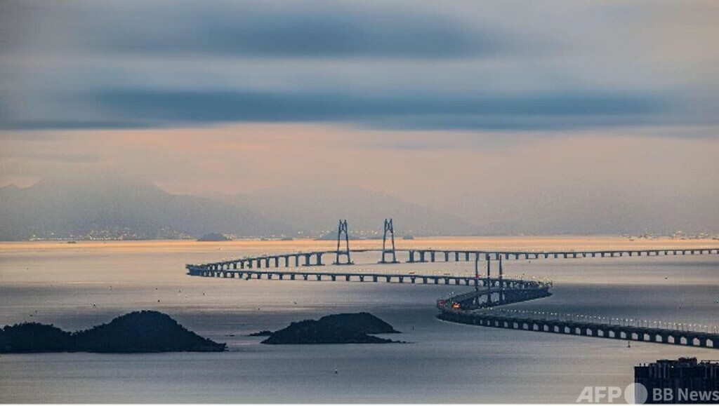 港珠澳大橋開通から5年、相互接続を促進し深い融合を加速 写真3枚 国際ニュース:AFPBB News