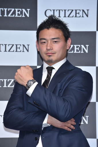 シチズン ブランドアンバサダーに五郎丸選手を起用 写真4枚 国際ニュース Afpbb News