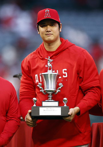大谷翔平、日本人初の本塁打王獲得 MLB 写真4枚 国際ニュース：AFPBB News