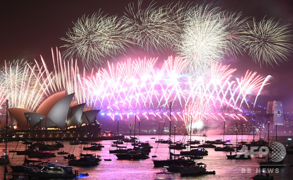 年の幕開け シドニー皮切りに世界各地で祝賀 写真48枚 国際ニュース Afpbb News