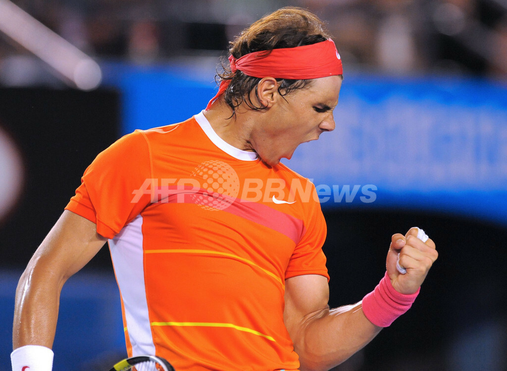 ナダル、コールシュライバー下し4回戦へ 全豪オープンテニス