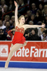 フィギュアスケート全米選手権（%%AT&amp;T U.S. Figure Skating Championships 2010%%）女子シングル・フリースケーティング（FS）。合計200.11点で優勝したレイチェル・フラット（%%Rachael Flatt%%）。（2010年1月23日撮影）(c)AFP/Getty Images/Matthew Stockman