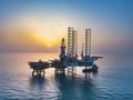 渤海で新たに見つかった石油・ガス田「渤中13ー2」（2021年2月21日撮影）。(c)Xinhua News 