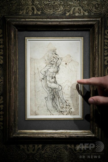 ダビンチの新たな素描、フランスで発見 18億円相当の価値 写真6枚 国際