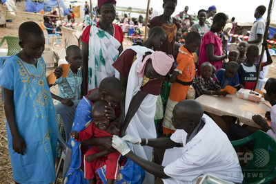 予防接種で15人死亡、冷蔵せず注射器使いまわし 南スーダン