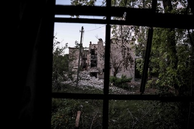 要衝チャソフヤールの東端地区を制圧 ロシア