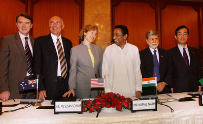 新多角的貿易交渉年内終結目指し、G6閣僚会合開催 - インド