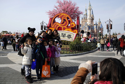 上海ディズニーランドの「引力」鮮明に　園内滞在時間は10時間