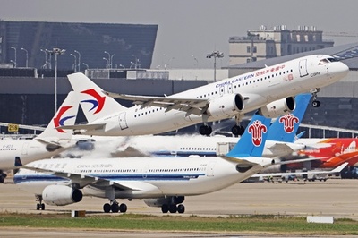 中国と米国間の直行旅客便、週70便に増加