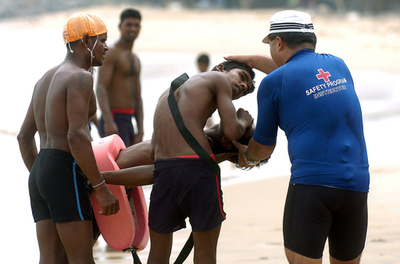 スリランカの水難救助に日本人が活躍