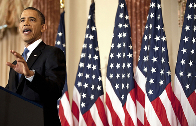 オバマ大統領、イスラエルに占領地撤退を要求