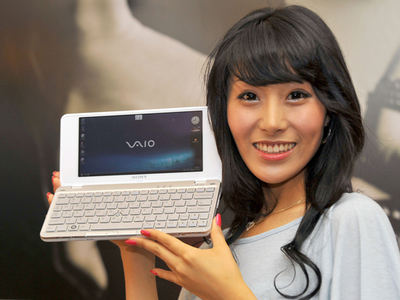 ソニーが超小型PC「Vaio type P」を発表、米家電見本市CES