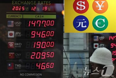 崖っぷちの韓国ウォン、1480ウォン台低迷…市場は1500ウォン突破警戒