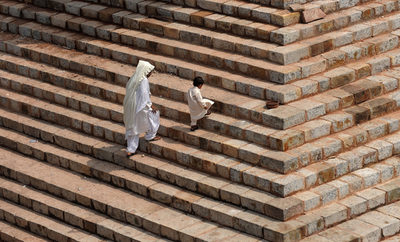 断食月の金曜礼拝、インド
