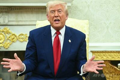 トランプ氏「ボールは中国側に」 貿易問題めぐり
