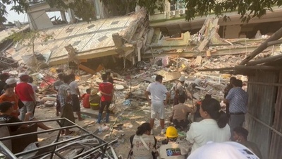動画:ミャンマー地震、死者1644人に 犠牲者大幅増の可能性