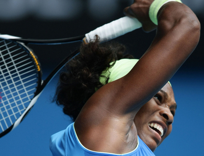 セレーナ 彭帥をストレートで下し4回戦へ、全豪オープン