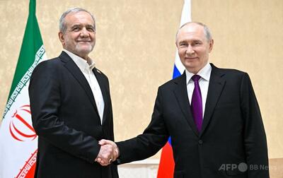 プーチン氏、イラン大統領と会談 中東戦争終結へ「あらゆる支援」表明