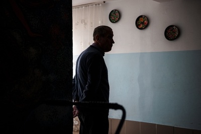 戦禍の精神障害者施設、不安隠し平静装う キエフ