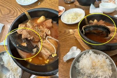韓国の料理店、カルビの土鍋の底に黒い物体、取り出すと、まさかの…