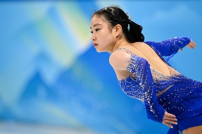 河辺愛菜、フィギュア女子FSの演技 北京冬季五輪