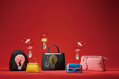 「フェンディ」電球モチーフのカプセルコレクション、12月2日からポップアップ開催