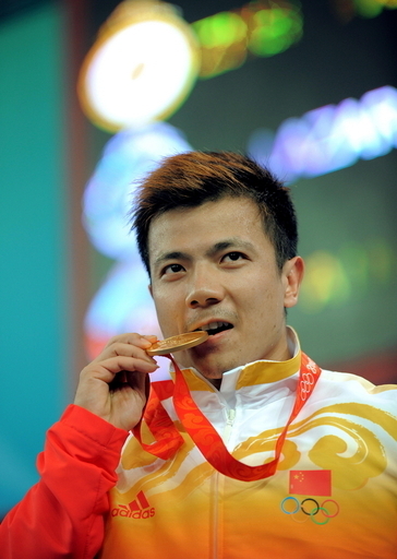 張湘祥 ウエイトリフティング・男子62キロ級で金メダル獲得