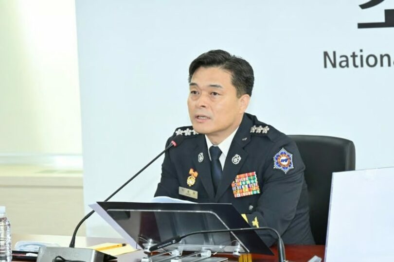 チェ・ヨンチョル消防庁長官職務代行＝消防庁提供(c)MONEYTODAY